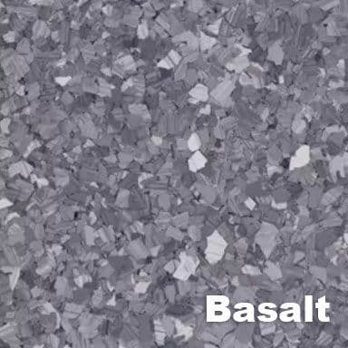 Basalt epoxy flake color swatch