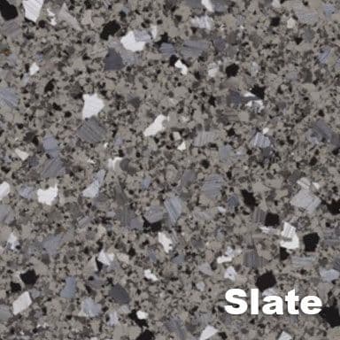 Gray Slate epoxy flake color swatch