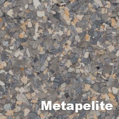 Metapelite epoxy flake color swatch