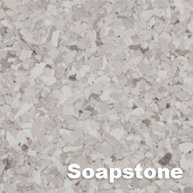 Soapstone epoxy flake color swatch