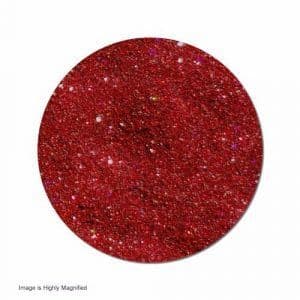 Cassiopeia Cherry epoxy flake color swatch