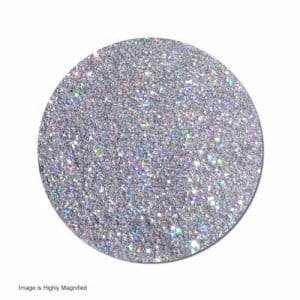 Centauri Silver 2 epoxy flake color swatch
