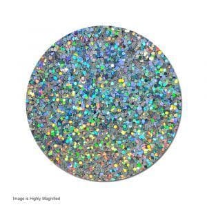 Centauri Silver epoxy flake color swatch