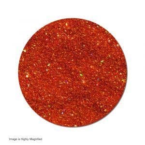 Orion Orange epoxy flake color swatch