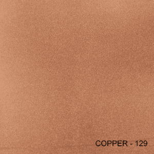 Copper epoxy flake color swatch