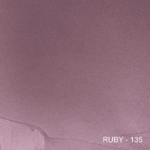 Ruby epoxy flake color swatch