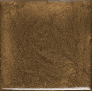Bronze Brown epoxy flake color swatch