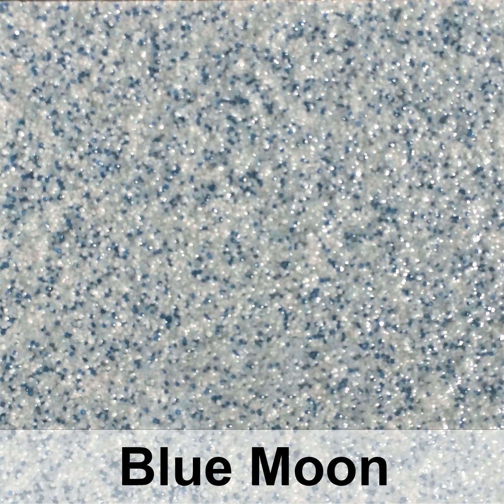 Blue Moon epoxy flake color swatch