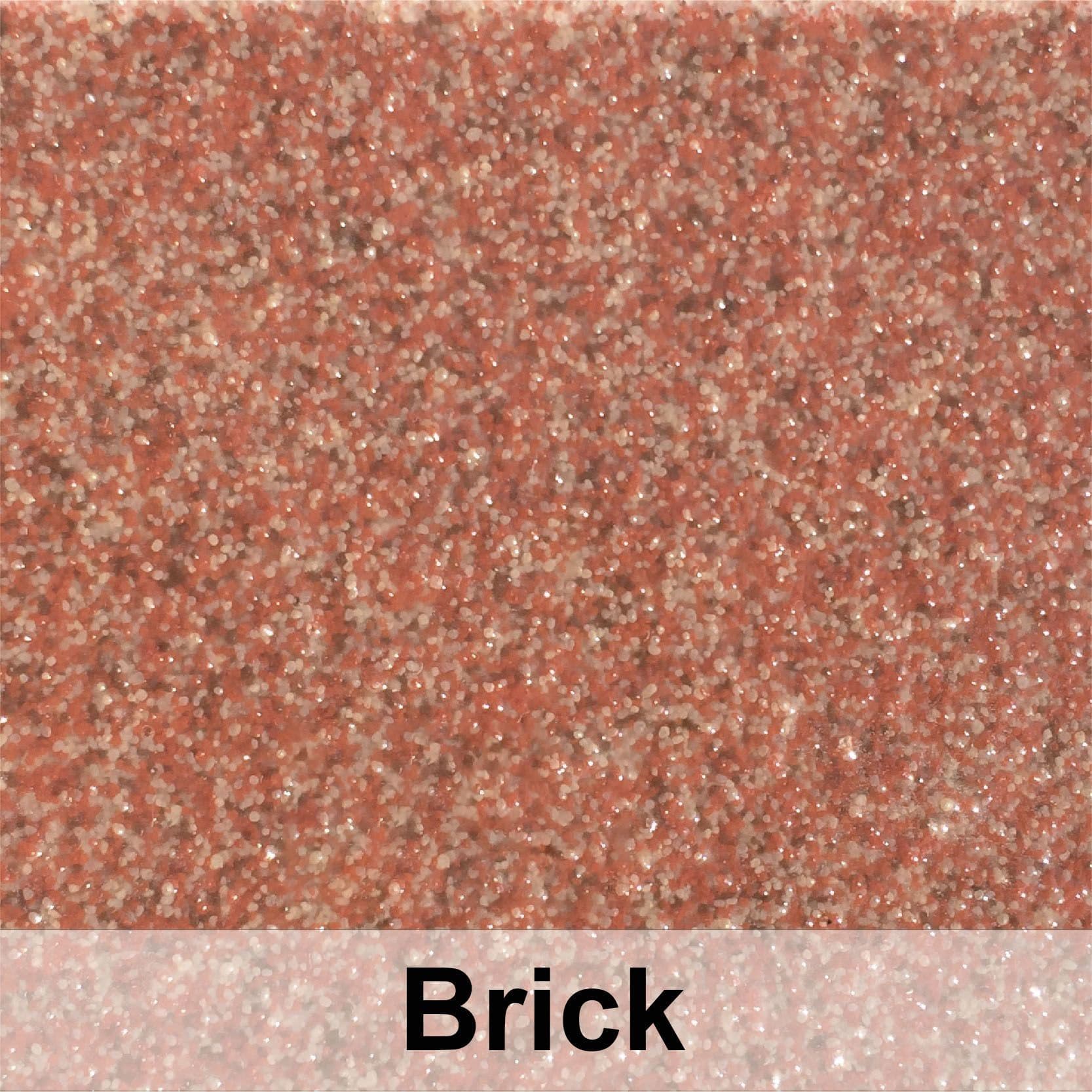 Cobblestone epoxy flake color swatch
