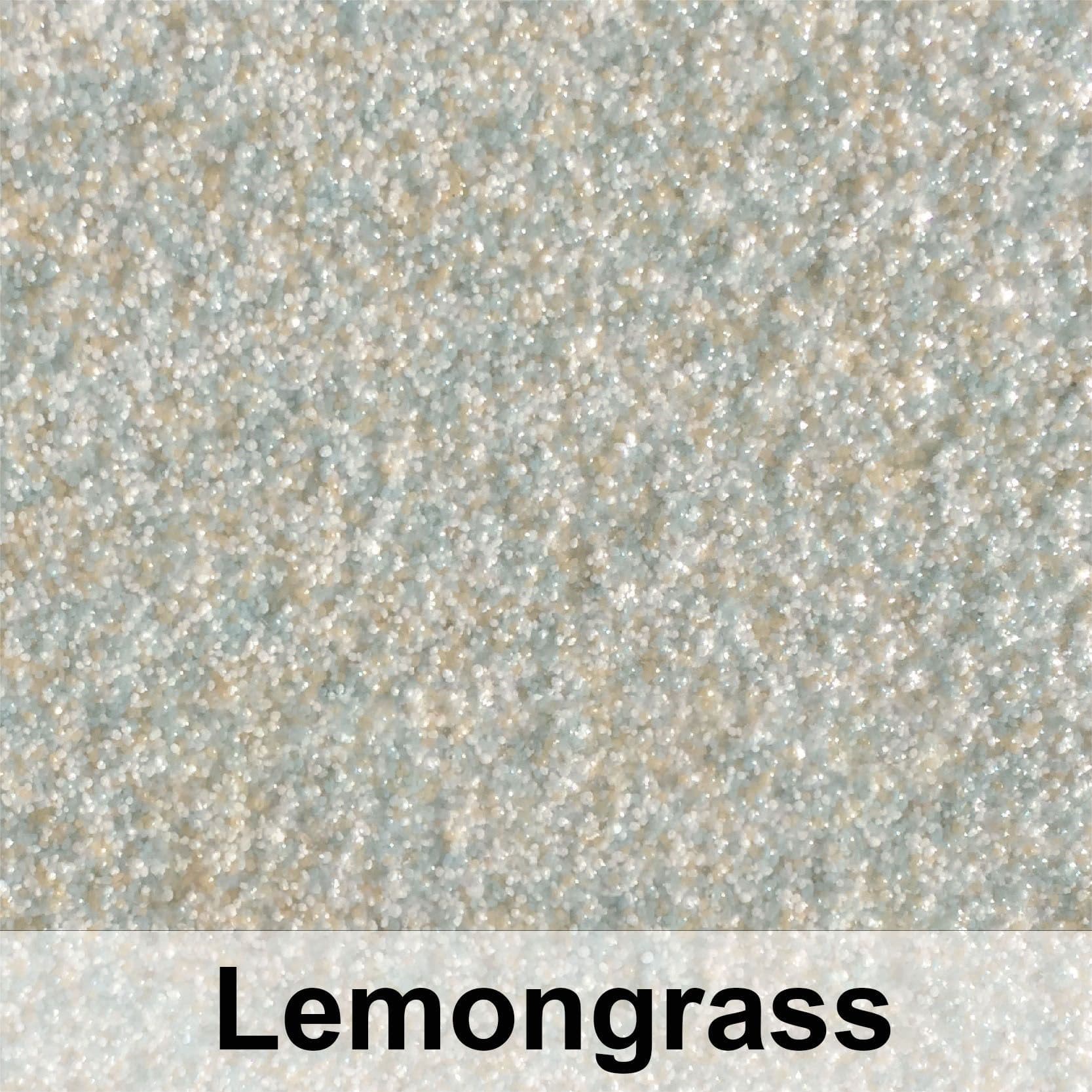 Lemongrass epoxy flake color swatch
