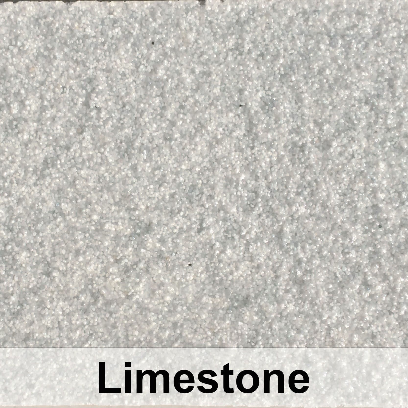 Limestone epoxy flake color swatch