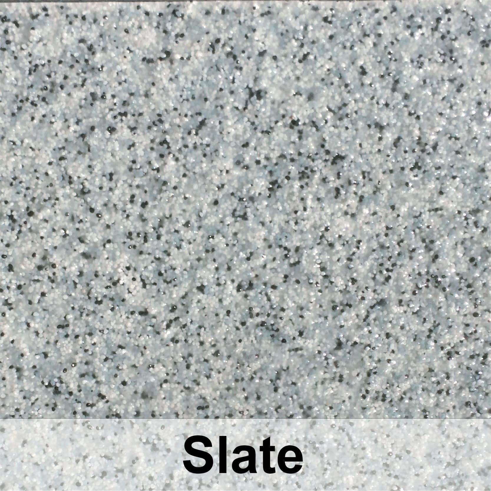 Slate epoxy flake color swatch