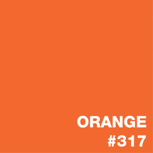 Orange epoxy flake color swatch
