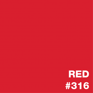 Red epoxy flake color swatch