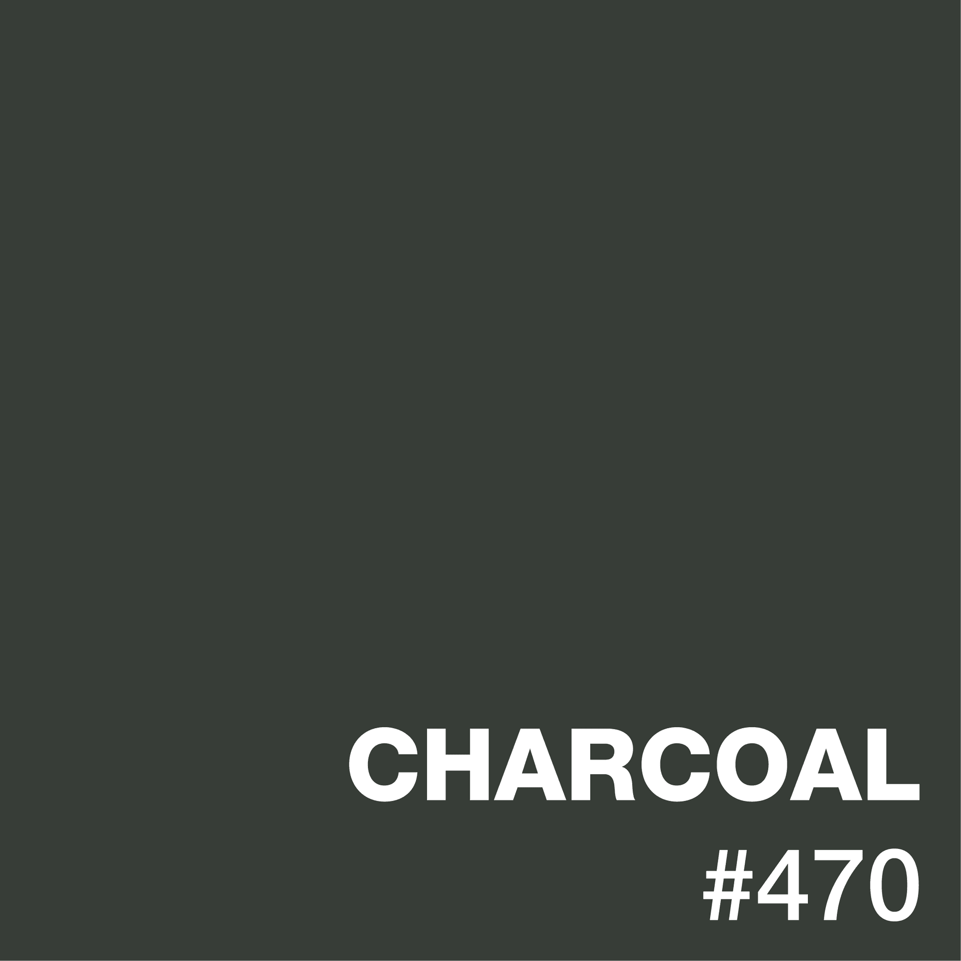 Charcoal epoxy flake color swatch