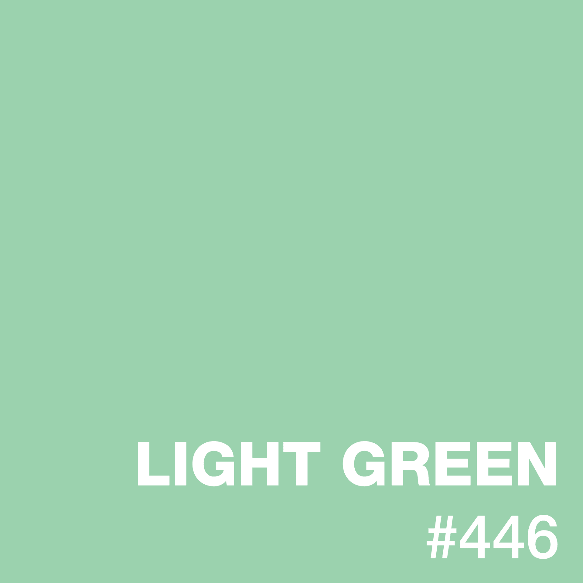 Light Green epoxy flake color swatch