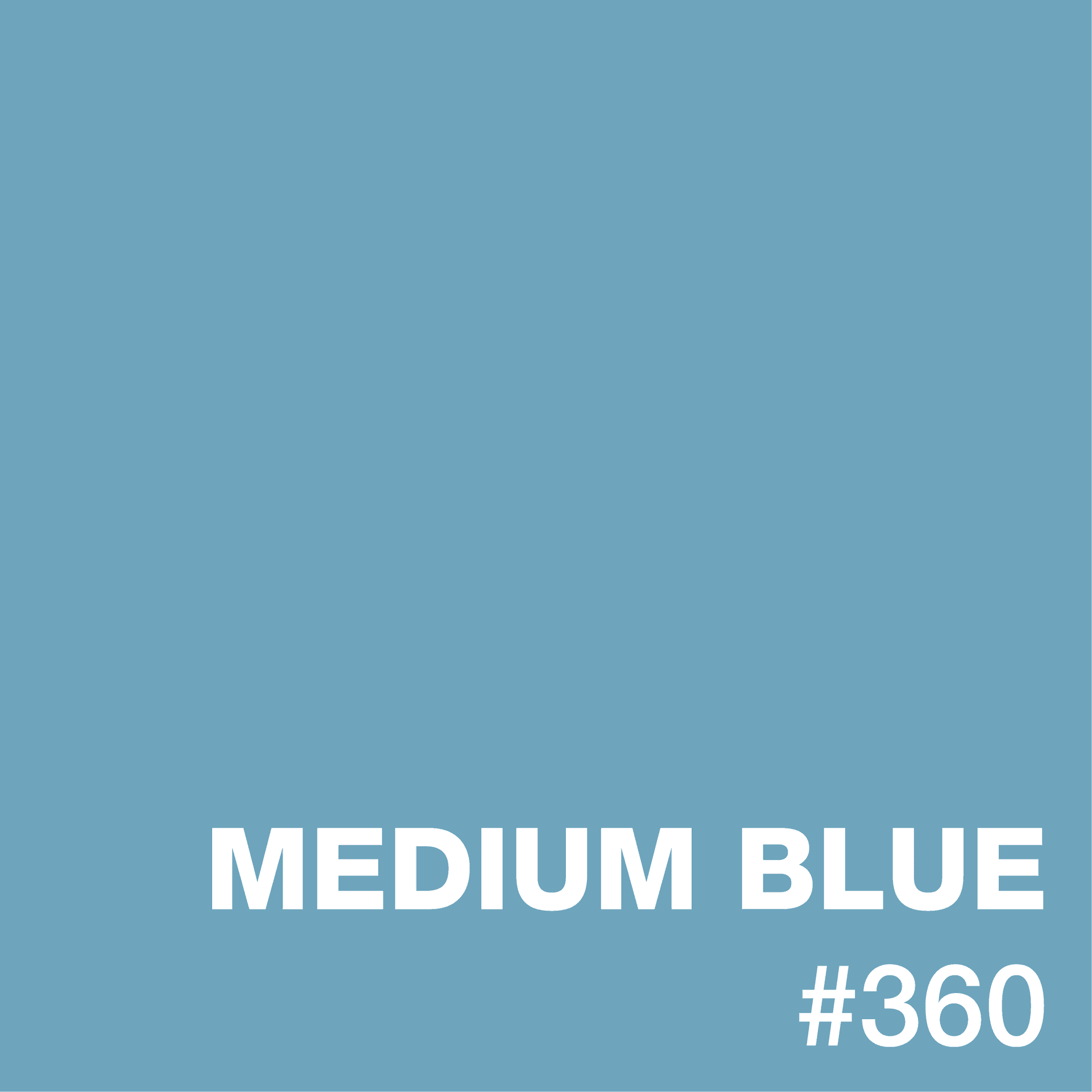 Medium Blue epoxy flake color swatch