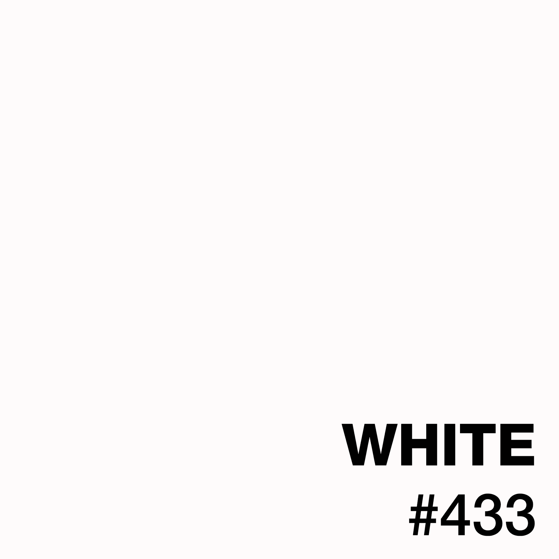 White epoxy flake color swatch