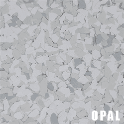 Opal epoxy flake color swatch